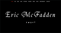 Desktop Screenshot of ericmcfadden.com